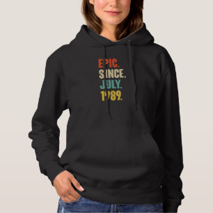 Moletom Epic Desde Julho De 1989 33 Anos 33 Anos