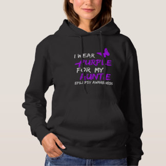 Moletom Epilepsia Eu Uso Roxo Para Laço Da Minha Tia
