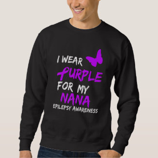 Moletom Epilepsia Eu Visto Roxo Para Minha Fita Nana