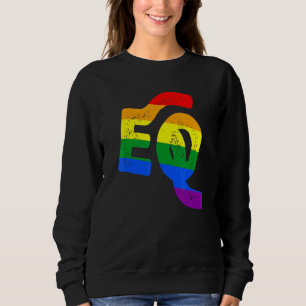 Moletom EQ - Igualdade Conscientização Orgulho LGBT Lésbic