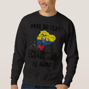 Moletom Equatoriano: Aqui Está A Bandeira Equatoriana Roo