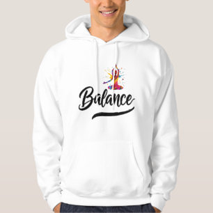 Moletom Equilíbrio entre Hoodie - Serenidade e Força no Es