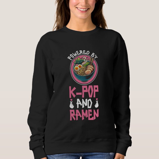 Moletom Equipado Com Ramen E Ramen-Pop Ramen Kpop Merchand (Frente)