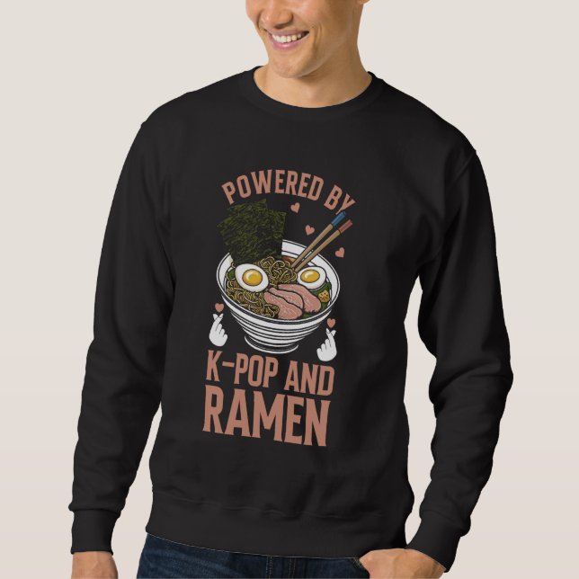 Moletom Equipado Com Ramen E Ramen-Pop Ramen Kpop Merchand (Frente)