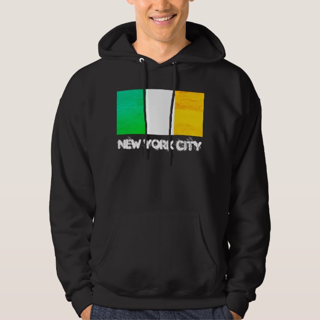 Moletom Equipamentos do Orgulho Irlandês da Cidade de Nova (Frente)