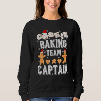 Moletom Equipe Baking Cookie Capitão Gingerpão Natal