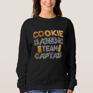 Moletom Equipe Baking de Cookie Capitão Gingerbird Natal F