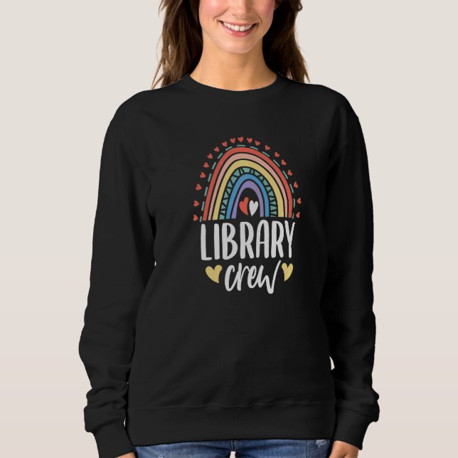 Moletom Equipe da Biblioteca Leitura & Animal (Frente)