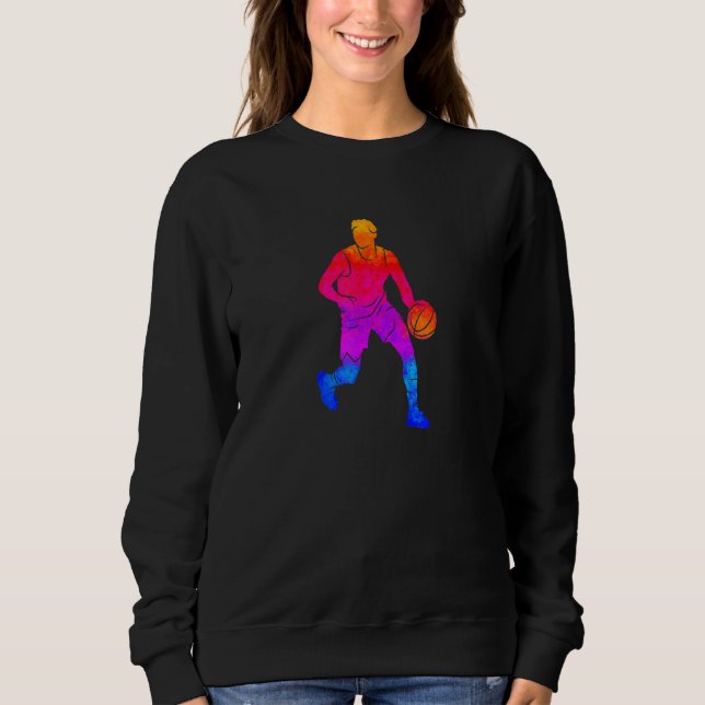 Moletom Equipe de basquetebol do jogador de Pai de basquet (Frente)