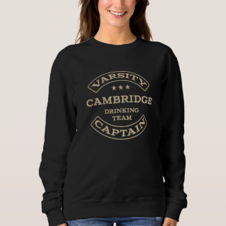 Moletom Equipe de Bebendo Cambridge Capitão Massachusetts