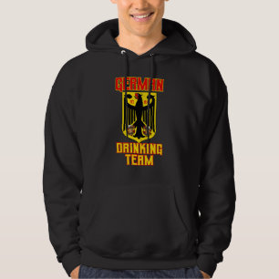Moletom Equipe de Bebida Alemã Bandeira da Alemanha Caneca