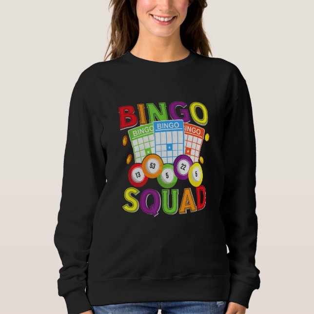 Moletom Equipe de Bingo   Jogador de Bingo (Frente)