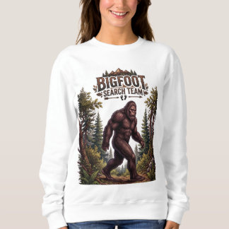 Moletom Equipe de Busca de Bigfoot Sasquatch em Trilhas