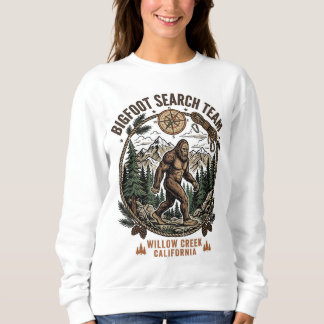 Moletom Equipe de Busca de Bigfoot Sasquatch em Trilhas