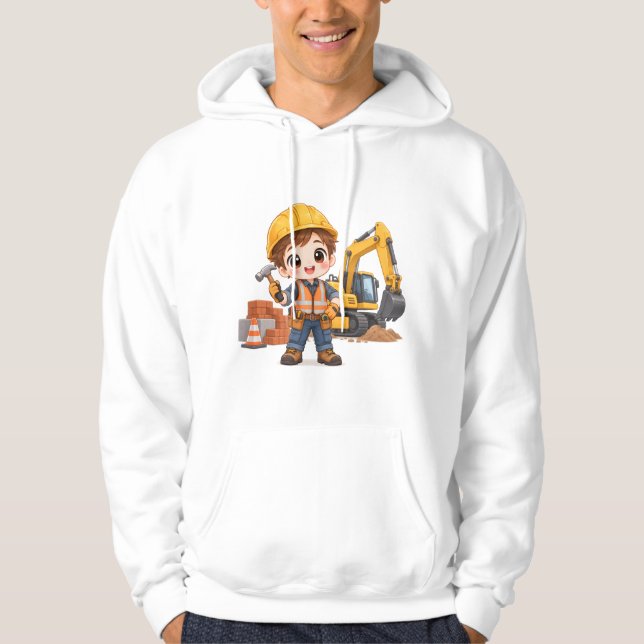 Moletom Equipe de Construção Júnior (Frente)