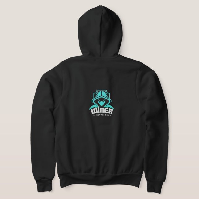 Moletom Equipe de Esportes WINNER - Gmaer Hoodie para verd (Postura das costas)