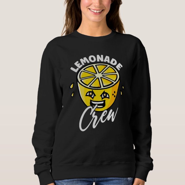 Moletom Equipe de Funcionários de Limonete Incrível Fruta (Frente)