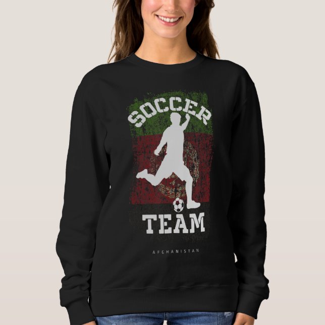 Moletom Equipe de Futebol Americano Afegã Soccer (Frente)