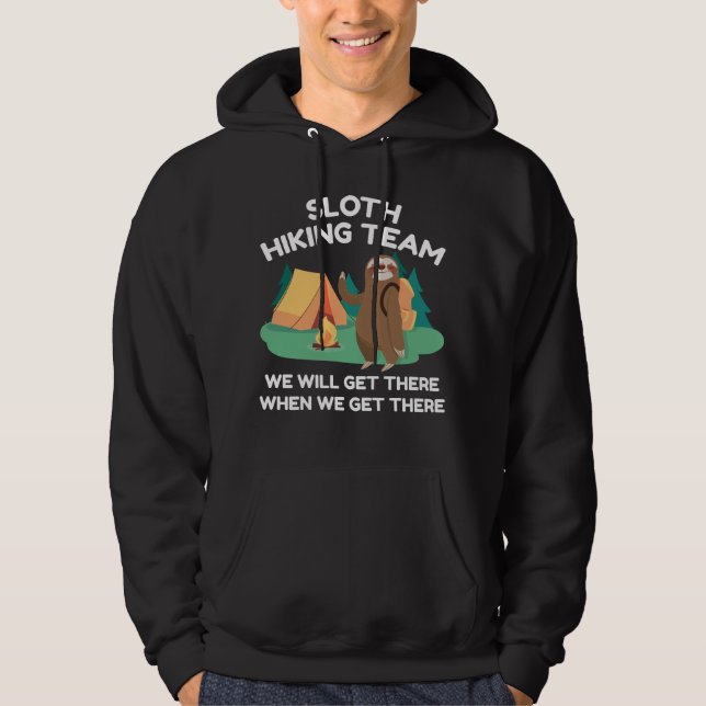 Moletom Equipe de Hiking da Preguiça (Frente)