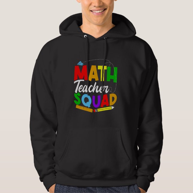 Moletom Equipe de Professor de Matemática (Frente)