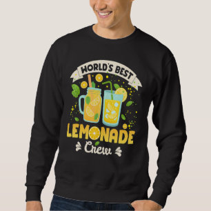 Moletom Equipe de Stand de Limonada de Verão para Crianças