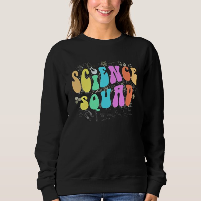 Moletom Equipe de tecnologia SQUAD da Groovence SCIENCE -  (Frente)