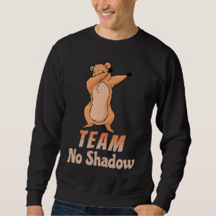 Moletom Equipe do Dia da Marmota Sem Sombra Dabbing Crianç