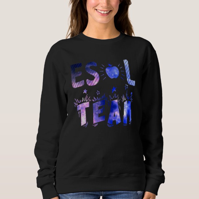 Moletom Equipe Esol E Galáxia Estudantil (Frente)
