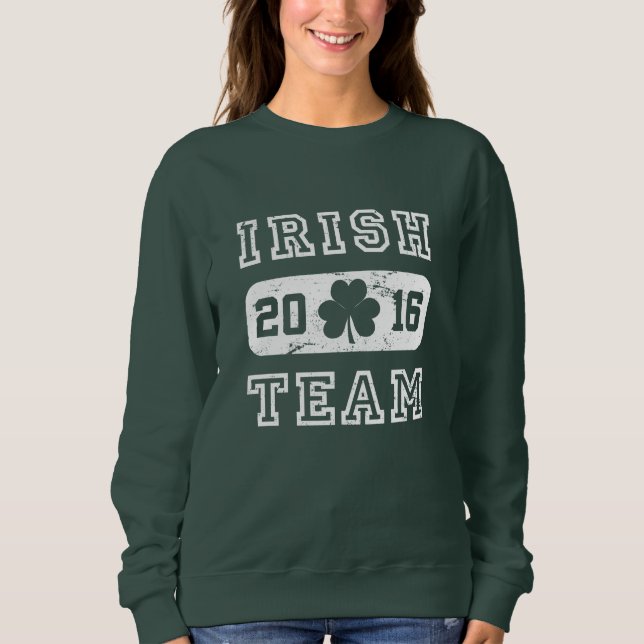 Moletom Equipe Irlandesa 2016 (Frente)