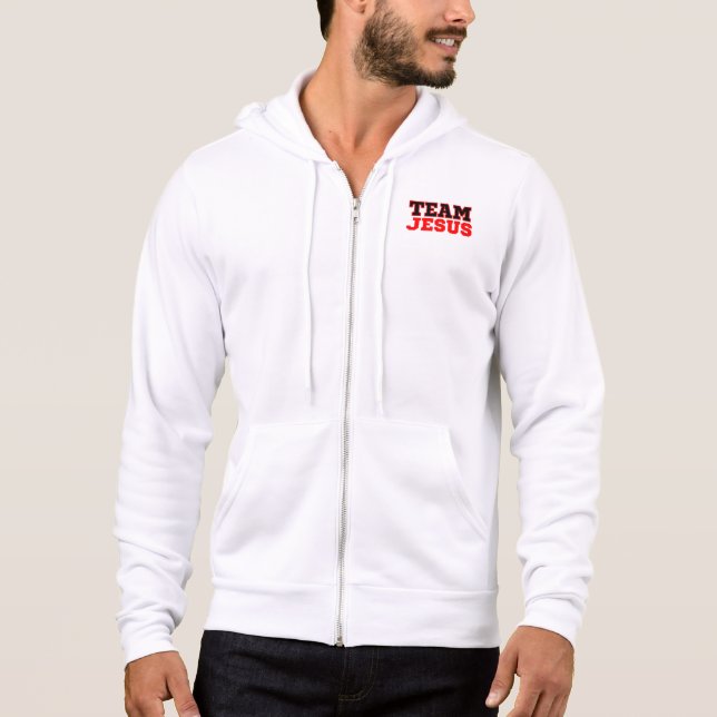 Moletom Equipe Jesus Christian Faith Hoodie (Frente)