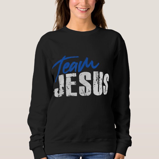 Moletom Equipe Jesus Cristo Cristão Deus Ortodoxo Católico (Frente)