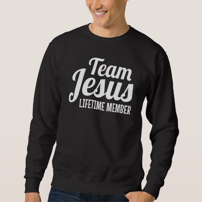 Moletom Equipe Jesus Membro da Vida Cristão Jesus (Frente)