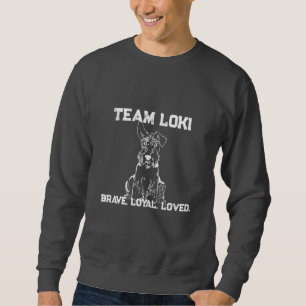 Moletom Equipe Loki Dark Cinza