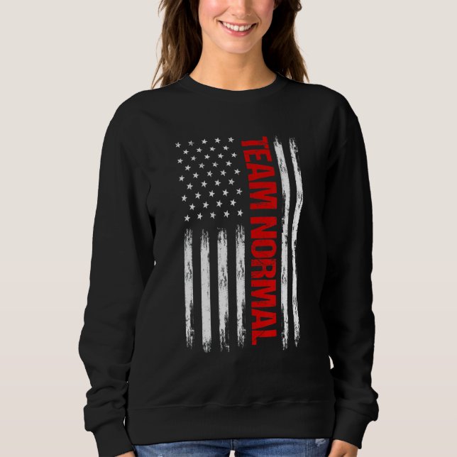 Moletom Equipe Normal dos Estados Unidos Sinaliza Aplicati (Frente)