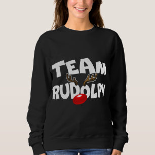Moletom Equipe Rudolph Cute Christmas Reindeer Deer Lover