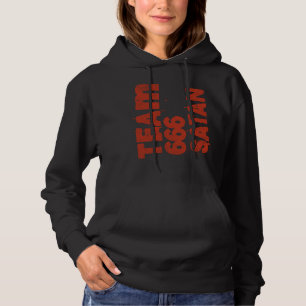 Moletom Equipe Satã 666 Vintage Satânico Oculto