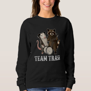 Moletom Equipe Trash Ogambm Raccoon Animais de Rato Gelado