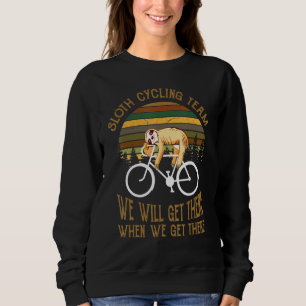 Moletom Equipes De Bicicletas De Lama Vamos Chegar Lá Quan