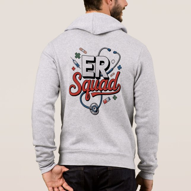 Moletom ER Squad T-Shirt – Emergency Room Team Apparel (Verso)