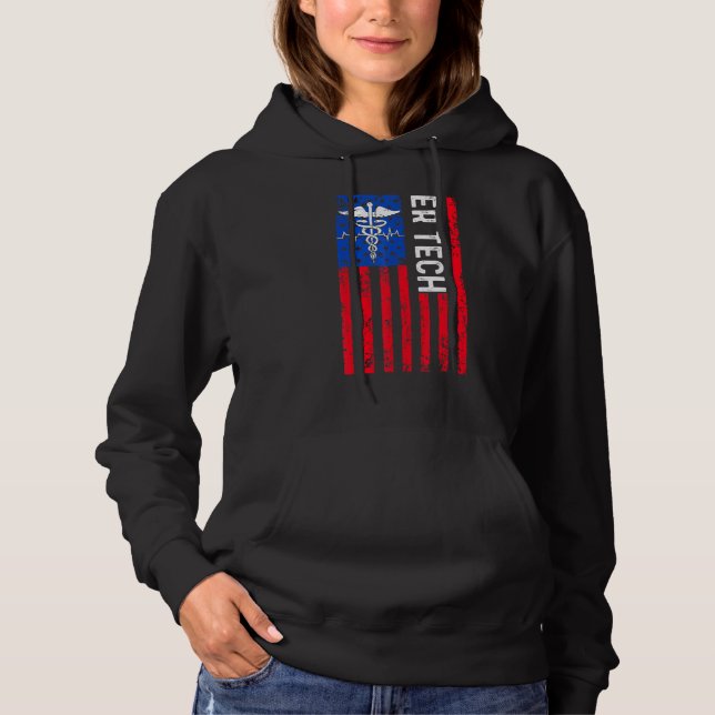 Moletom Er Technician Emergency Room Tech 18 (Frente)