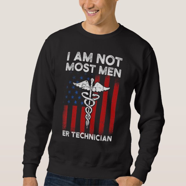 Moletom Er Technician Emergency Room Tech 23 (Frente)