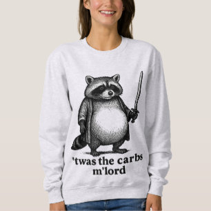 Moletom ERA Os Carbs M'Lorde Guaxinim   Medieval Lixo Pa