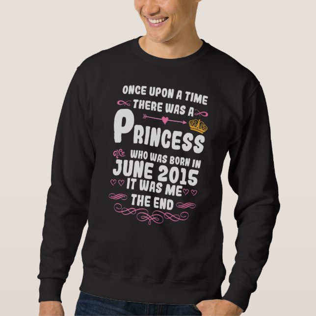 Moletom Era Uma Vez Uma Princesa Junho De 2015 Bi (Frente)
