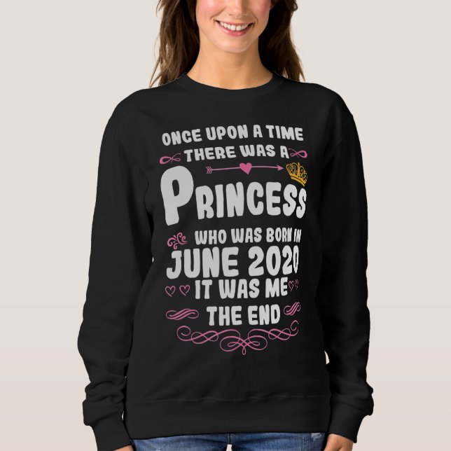 Moletom Era Uma Vez Uma Princesa Junho De 2020 Bi (Frente)