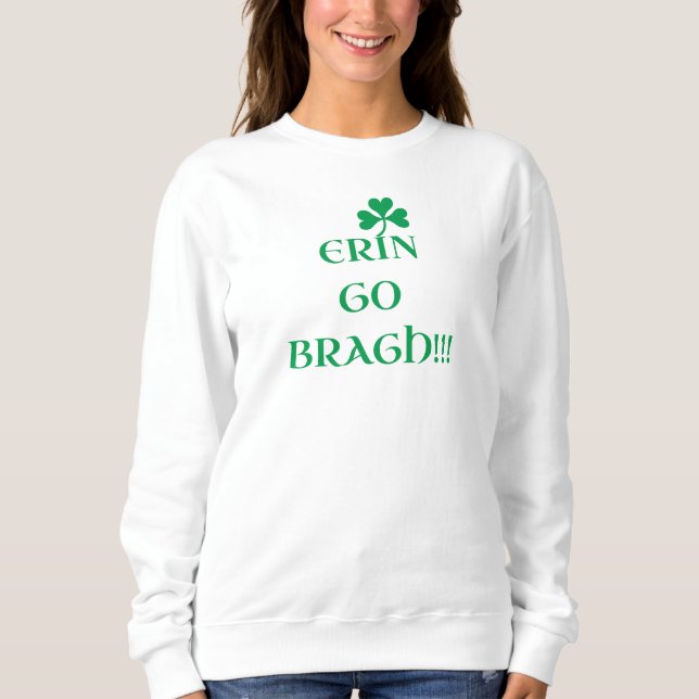 Moletom "ERIN GO BRAGH" Mulheres (Frente)