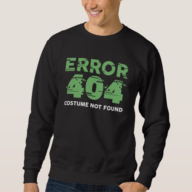 Moletom Erro 404 Figurume Não Encontrado (Frente)