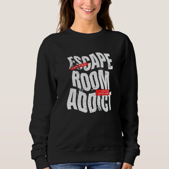 Moletom Escape Room Addict Urban Style (Frente)