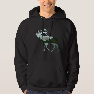 MOLETOM ESCENERIA DE PAISAGEM ELK NATURE
