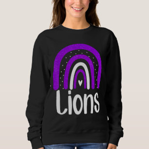 Moletom Escola Lions Mascot Rainbow Lion Esportivo