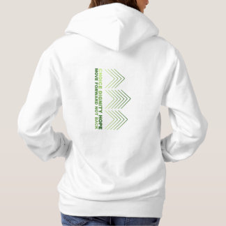 MOLETOM ESCOLHA DIGNIDADE ESPERANÇA AVANÇAR HOODIE